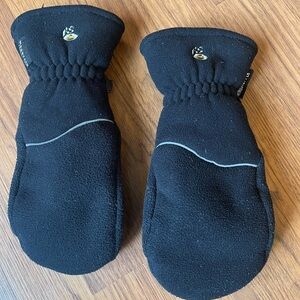 Mountain Hardwear Black Mittens